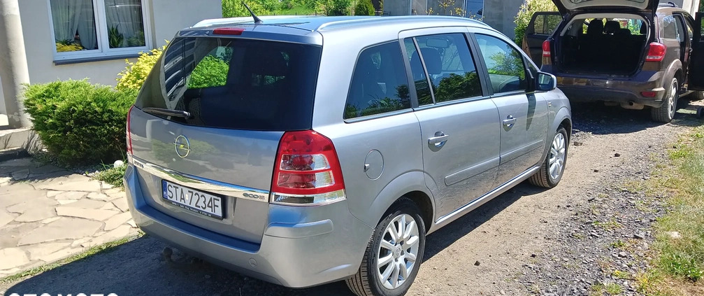 Opel Zafira cena 21500 przebieg: 141851, rok produkcji 2010 z Nowy Dwór Mazowiecki małe 46